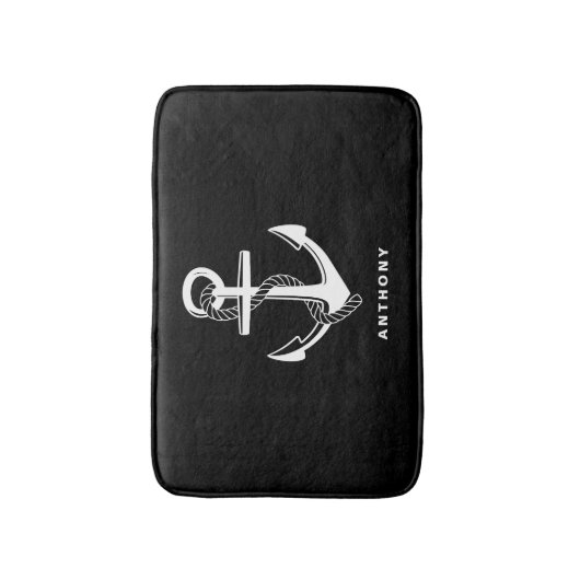 Personalisierte Bath Mat Badematte (Vorderseite Vertikal)