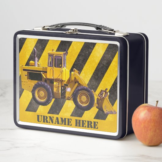 Personalisierte Bauabteilung Lunchbox (Beispiel)
