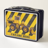 Personalisierte Bauabteilung Lunchbox (Vorderseite)