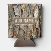 Personalisierte Baumrinde kann kühler werden Dosenkühler (Vorderseite)