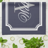 Personalisierte Baumwollhandtücher aus Monogramm Handtuch (Gefaltet)