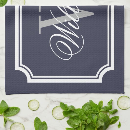 Personalisierte Baumwollhandtücher aus Monogramm Handtuch (Gefaltet)