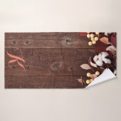 Personalisierte Baumwollzweig für Badetücher auf d Badehandtuch (Badehandtuch)