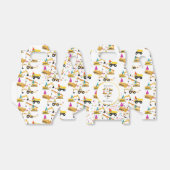 Personalisierte Bautransporter Party Geburtstag Geschenkschachtel (Ungefaltet)