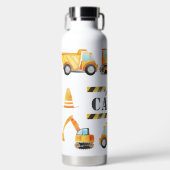 Personalisierte Bauwasserflasche Trinkflasche (Vorderseite)