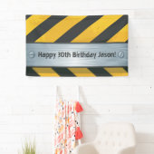 Personalisierte Bauweise Geburtsbanner Banner (Insitu)