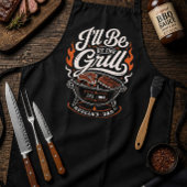 Personalisierte BBQ-Grillmaster-Schürze als Gesche Schürze