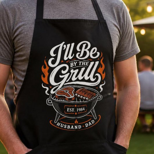 Personalisierte BBQ-Grillmaster-Schürze als Gesche Schürze