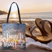 Personalisierte "Beach-Sounds" Tasche