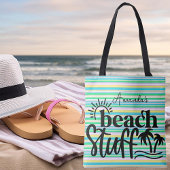 Personalisierte "Beach-Sounds" Tasche