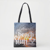 Personalisierte "Beach-Sounds" Tasche (Vorderseite)