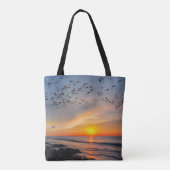 Personalisierte "Beach-Sounds" Tasche (Rückseite)