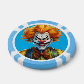 Personalisierte Beängstigende Clown Composite Poke Pokerchips (Einzeln)