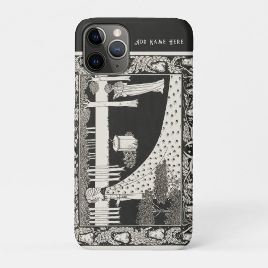 Personalisierte Beardsley Case-Mate iPhone Hülle (Rückseite)