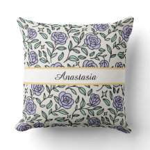 Personalisierte Beauty Beast Garden Rose Lila