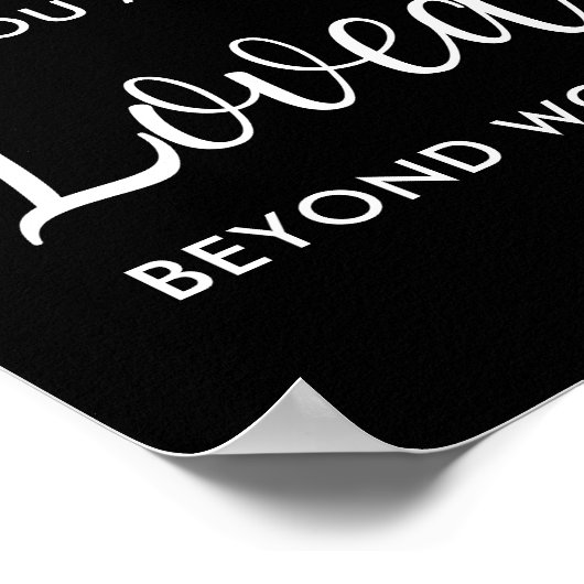 Personalisierte Beerdigung 6 Foto Collage Memorial Poster (Ecke)