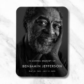 Personalisierte Beerdigung des Lebens Magnet