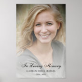 Personalisierte Beerdigung des Lebens Poster (Vorne)