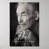 Personalisierte Beerdigung des Lebens Poster (Vorne)