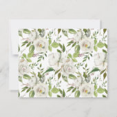 Personalisierte Beerdigung Vielen Dank Hinweis | B Mitteilungskarte (Rückseite)