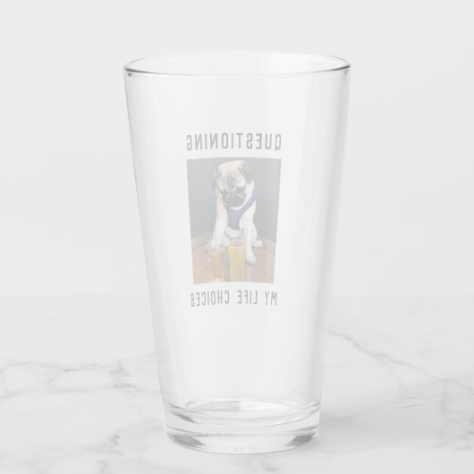 Personalisierte Befragung von Lebensoptionen mit B Glas (Rückseite)