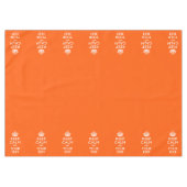 Personalisierte Behalten Ruhe und Ihr Text in Reic Tischdecke (Vorderseite (Horizontal))