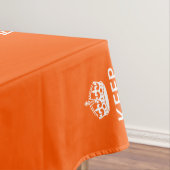 Personalisierte Behalten Ruhe und Ihr Text in Reic Tischdecke (Beispiel)