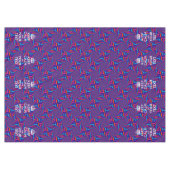 Personalisierte Behalten Ruhe und mehrfarbiger Tex Tischdecke (Vorderseite (Horizontal))