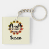 personalisierte Behindertenzange Schlüsselanhänger (Rückseite)