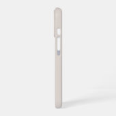 Personalisierte Beige für benutzerdefinierte FotoC iPhone 16 Hülle (Linke Seite)