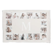 Personalisierte Beige für benutzerdefinierte FotoC Kissenbezug (Vorderseite)