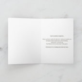 Personalisierte Beileidskarten Karte (Innenseite)