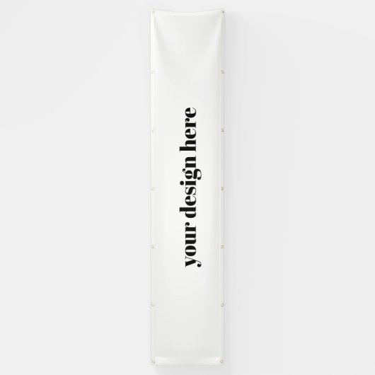 Personalisierte Benutzerdefiniert Banner (Vertikal)