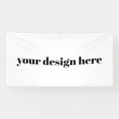 Personalisierte Benutzerdefiniert Banner (Horizontal)