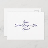 Personalisierte Benutzerdefiniert Postkarte (Vorne/Hinten)