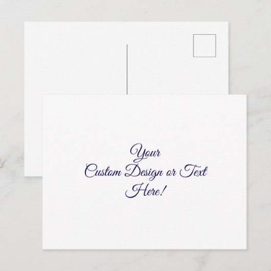 Personalisierte Benutzerdefiniert Postkarte (Vorne/Hinten)