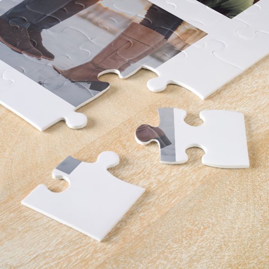 Personalisierte benutzerdefinierte Collage Puzzle (Seite)