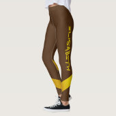 Personalisierte benutzerdefinierte Darstellung - V Leggings (Links)