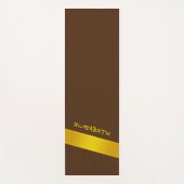 Personalisierte benutzerdefinierte Darstellung - V Yogamatte (Vorderseite)