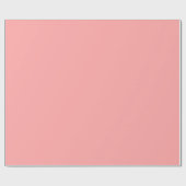 Personalisierte, benutzerdefinierte Farbe Rosa Ele Geschenkpapier (Flach)