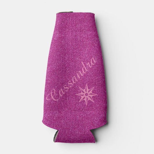 Personalisierte benutzerdefinierte Flasche Cooler Flaschenkühler (Vorderseite)