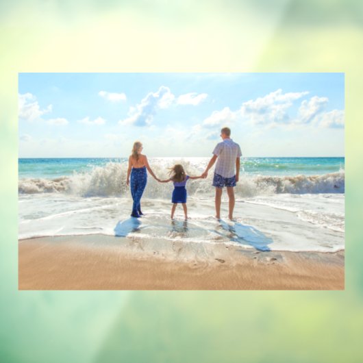 Personalisierte benutzerdefinierte Foto-Fensterkla Fensteraufkleber (Blatt 3)