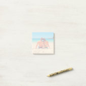 Personalisierte benutzerdefinierte Foto-Post-it®-N Post-it Klebezettel (Auf Schreibtisch)