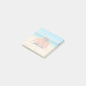 Personalisierte benutzerdefinierte Foto-Post-it®-N Post-it Klebezettel (angewinkelt)