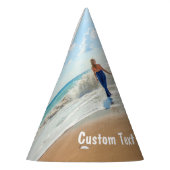 Personalisierte benutzerdefinierte Foto- und Text- Partyhütchen (Links)