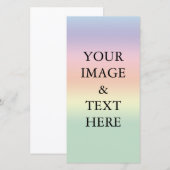 Personalisierte benutzerdefinierte Foto- und Texte (Vorne/Hinten)