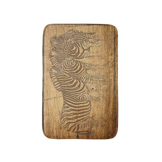 Personalisierte benutzerdefinierte Foto- und Texte Badematte (Vorderseite Vertikal)