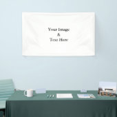 Personalisierte benutzerdefinierte Foto- und Texte Banner (Messeveranstaltung)