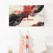 Personalisierte benutzerdefinierte Foto- und Texte Banner (Insitu)