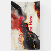 Personalisierte benutzerdefinierte Foto- und Texte Banner (Vertikal)